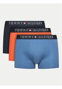 TOMMY HILFIGER - Tommy Hilfiger Komplet 3 par bokserek UM0UM03180 Kolorowy. Materiał: bawełna. Wzór: kolorowy