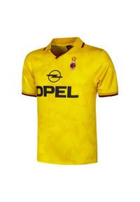 COPA FOOTBALL - Retro koszulka piłkarska – Męska – AC Milan 1996 – zółty. Kolor: żółty. Sport: piłka nożna