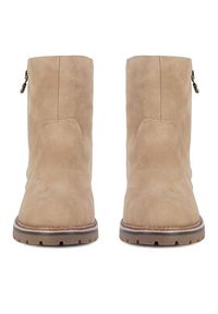 Go Soft Botki WS6207-10 Beżowy. Kolor: beżowy. Materiał: materiał #6