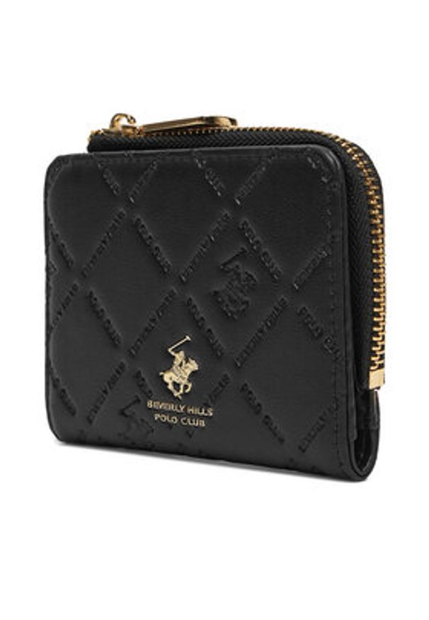 Beverly Hills Polo Club Portfel CEO-BHPC-W1-008-AW25 Czarny. Kolor: czarny. Materiał: materiał, syntetyk