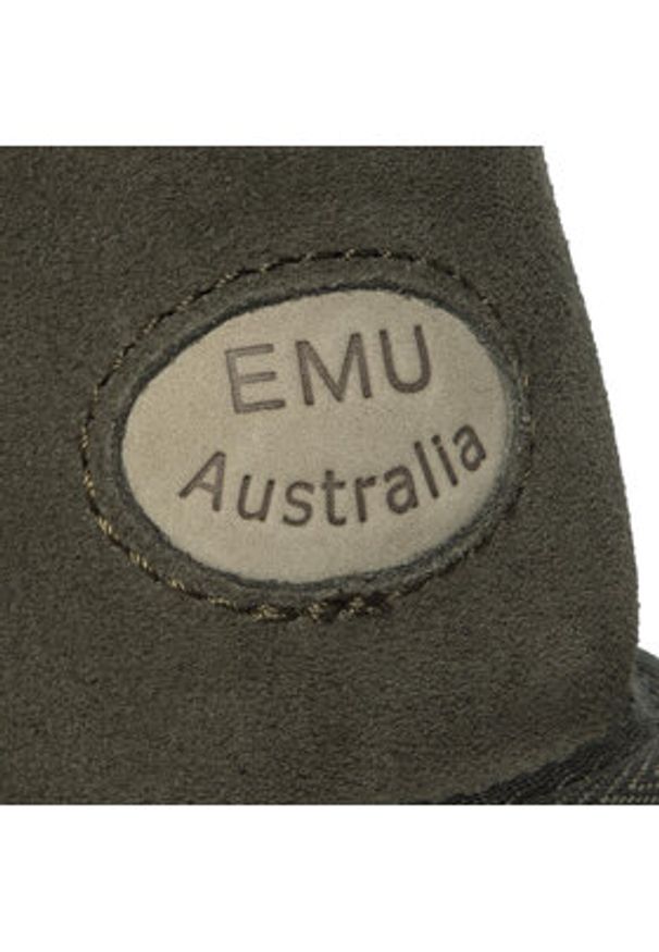 EMU Australia Śniegowce Stinger Micro W10937 Zielony. Kolor: zielony. Materiał: skóra