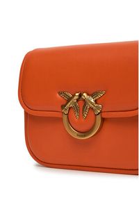 Pinko - PINKO Torebka Love Box Bag Fl Mini PE 25 PLTT 104297 A26L Pomarańczowy. Kolor: pomarańczowy. Materiał: skórzane #5