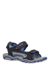 Casu - Granatowe sandały na rzepy casu 5sd9137. Zapięcie: rzepy. Kolor: niebieski #2