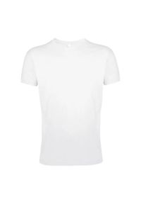 SOL'S - Koszulka Regent Slim Unisex Dla Dorosłych. Kolor: biały
