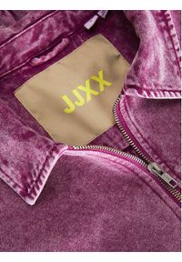 JJXX Kurtka jeansowa Ziggy 12260876 Różowy Regular Fit. Kolor: różowy. Materiał: bawełna