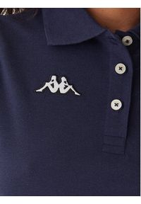 Kappa Polo Logo Tennis 302LR20 Granatowy Slim Fit. Typ kołnierza: polo. Kolor: niebieski. Materiał: syntetyk #4