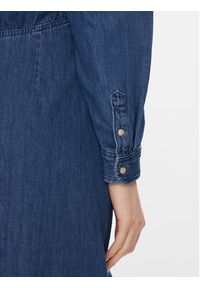 Pepe Jeans Sukienka jeansowa Julie PL953449 Niebieski Slim Fit. Kolor: niebieski. Materiał: bawełna