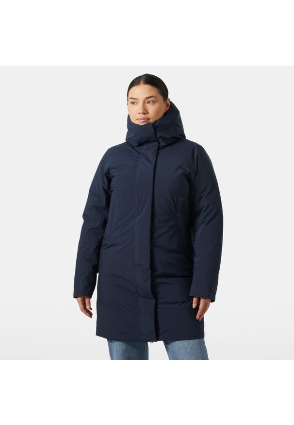 Parka dla kobiet Helly Hansen Pro HT. Kolor: niebieski. Sezon: zima