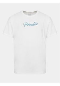 Primitive T-Shirt Shiver PAPFA2305 Biały Regular Fit. Kolor: biały. Materiał: bawełna