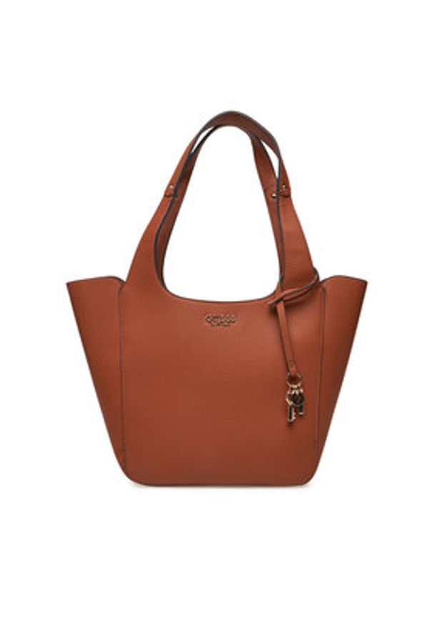 Guess Torebka Calista HWBG73 34220 Brązowy. Kolor: brązowy. Materiał: skórzane