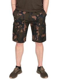 FOX - Spodenki Szorty Wędkarskie Męskie Fox Lw Camo Combat Shorts. Kolor: wielokolorowy