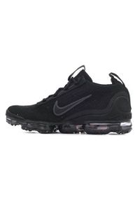 Buty do chodzenia damskie Nike Air Vapormax 2021 FK GS. Zapięcie: sznurówki. Kolor: czarny. Materiał: guma, tkanina. Szerokość cholewki: normalna. Sport: turystyka piesza
