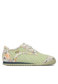 Laura Vita Półbuty Tivanao 04 Zielony. Kolor: zielony. Materiał: materiał #1
