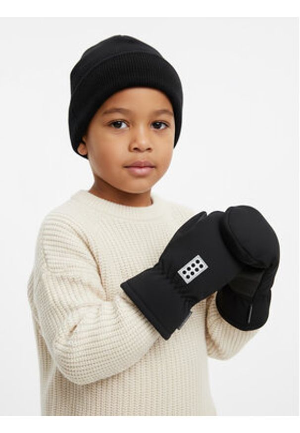 LEGO Rękawiczki dziecięce 22862 Czarny. Kolor: czarny. Materiał: poliester, materiał