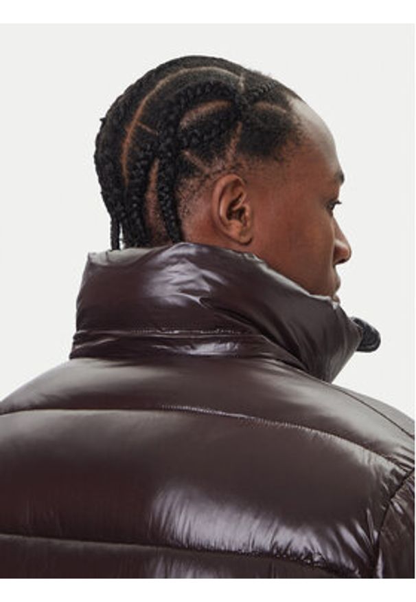 Save The Duck Kurtka zimowa D32389M LOVE21 Brązowy Regular Fit. Kolor: brązowy. Materiał: syntetyk. Sezon: zima