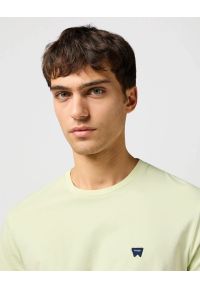 Wrangler - MESKA KOSZULKA WRANGLER SIGN OFF TEE SEAFOAM GREEN 112362681 #4