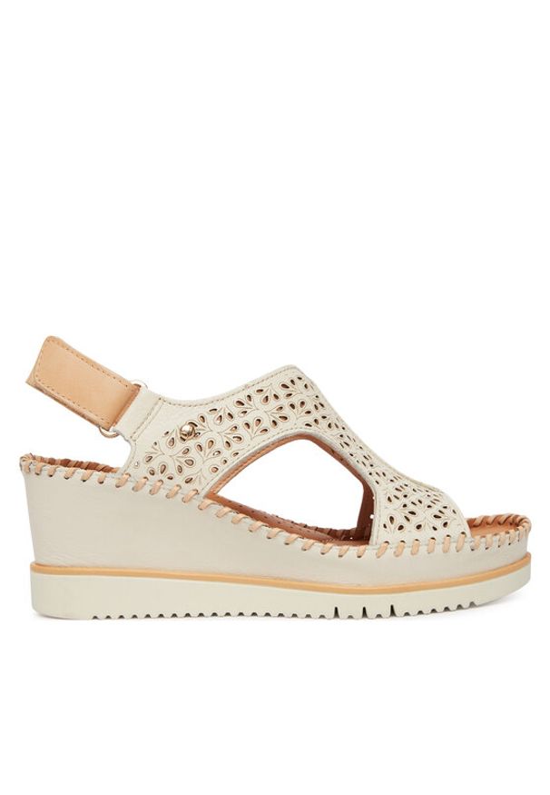 Pikolinos Sandały Aguadulce W3Z-1623C1 Biały. Kolor: biały. Materiał: skóra