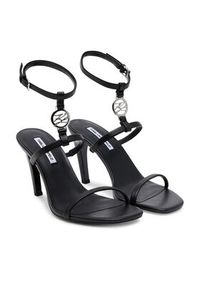 Karl Lagerfeld - KARL LAGERFELD Sandały Belvia KL32914 Czarny. Kolor: czarny. Materiał: skóra #5