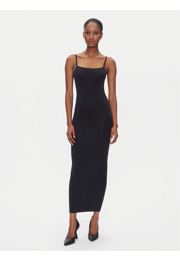 Wolford Sukienka codzienna Strap Fatal 57185 Czarny Slim Fit. Okazja: na co dzień. Kolor: czarny. Materiał: syntetyk. Typ sukienki: proste. Styl: casual