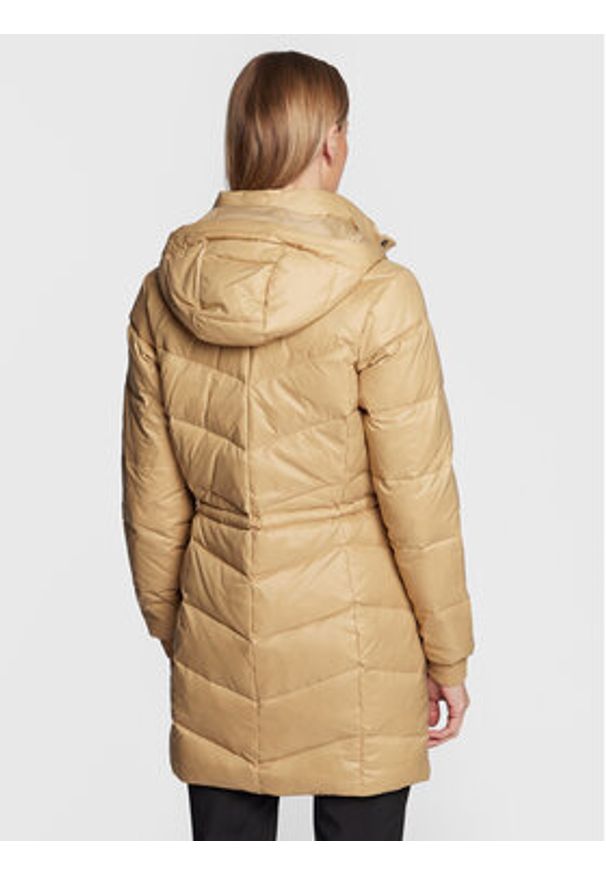 columbia - Columbia Kurtka puchowa Icy Heights II 2007824 Beżowy Regular Fit. Kolor: beżowy. Materiał: syntetyk
