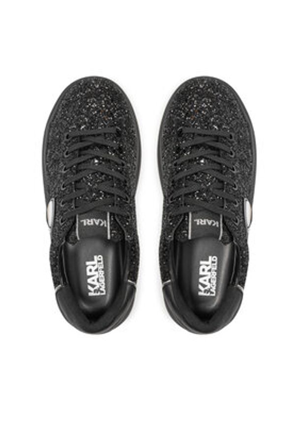 Karl Lagerfeld - KARL LAGERFELD Sneakersy KL62573N Czarny. Kolor: czarny