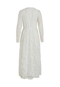 Vila Sukienka wieczorowa Wedy 14083840 Biały Regular Fit. Kolor: biały. Materiał: syntetyk. Styl: wizytowy #8