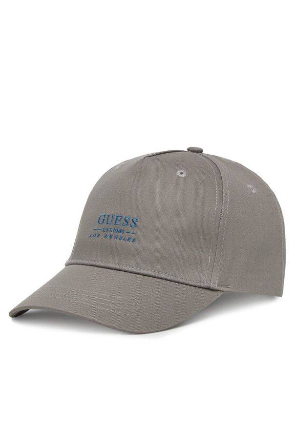 Guess Czapka z daszkiem AM9522 POL01 Szary. Kolor: szary. Materiał: materiał, bawełna