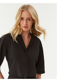 Calvin Klein Jeans Sukienka koszulowa J20J221133 Czarny Regular Fit. Kolor: czarny. Materiał: bawełna. Typ sukienki: koszulowe #4