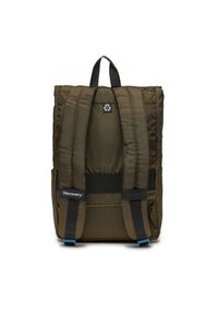 Discovery Plecak Roll Top Backpack D00722.11 Khaki. Kolor: brązowy. Materiał: materiał #3