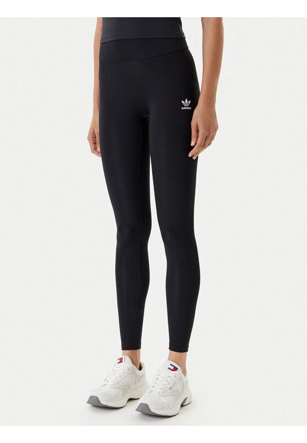 Adidas - adidas Legginsy JY0015 Czarny Slim Fit. Kolor: czarny. Materiał: syntetyk