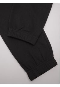COCCODRILLO - Coccodrillo Spodnie dresowe WC3120102EVG Czarny Regular Fit. Kolor: czarny. Materiał: bawełna, dresówka #4