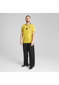 Puma - Męska koszulka wyjazdowa Ghana 2025 PUMA Pelé Yellow Black. Kolor: żółty