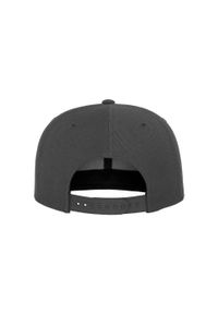 FLEXFIT - Klasyczna Czapka Snapback Dla Dorosłych Unisex. Kolor: szary. Styl: klasyczny