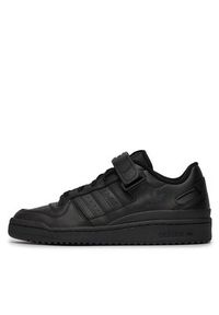 Adidas - adidas Sneakersy Forum Low GV9766 Czarny. Kolor: czarny. Materiał: skóra
