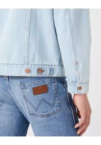 Wrangler - WRANGLER ANTI FIT JACKET MĘSKA KURTKA JEANSOWA ICY BRUSH BACK W4597915A. Materiał: jeans #4