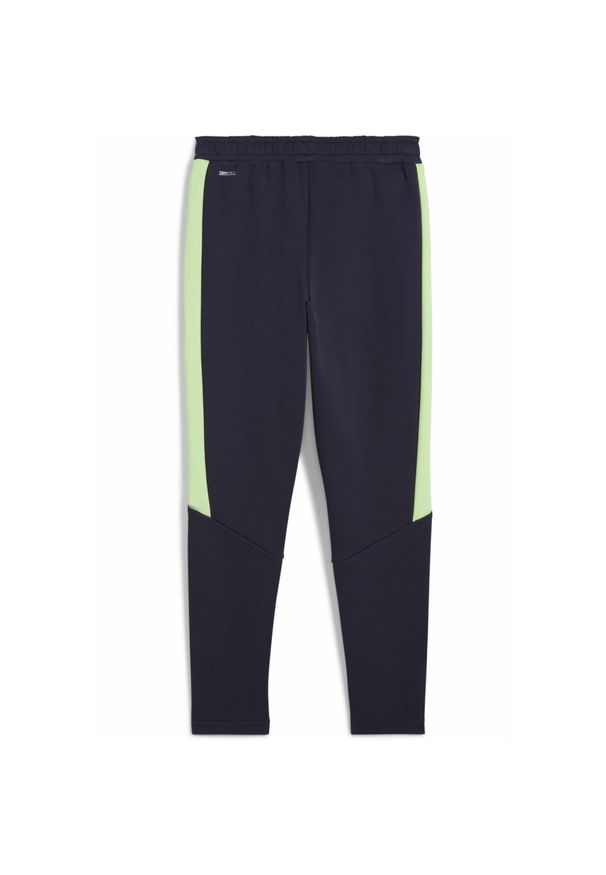 Puma - Młodzieżowe spodnie Evostripe PUMA New Navy Blue. Kolor: niebieski