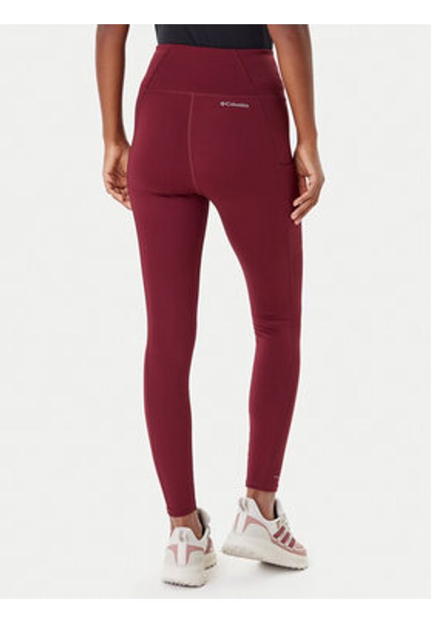 columbia - Columbia Legginsy Boundless Trek™ 2033514 Czerwony Slim Fit. Kolor: czerwony. Materiał: syntetyk