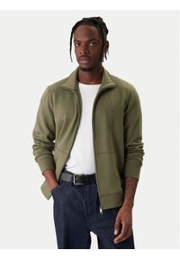 TOMMY HILFIGER - Tommy Hilfiger Bluza Essential MW0MW41759 Zielony Regular Fit. Kolor: zielony. Materiał: syntetyk #1