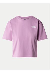 The North Face T-Shirt NF0A880N Różowy Regular Fit. Kolor: różowy. Materiał: bawełna