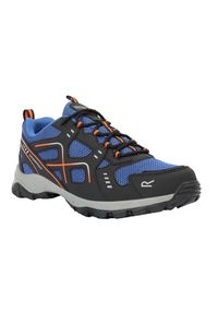 Regatta - Męskie Buty Trekkingowe Vendeavour. Kolor: czarny, niebieski, czerwony, wielokolorowy. Sport: turystyka piesza #1