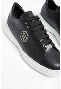 Philipp Plein - Sneakersy męskie skórzane PHILIPP PLEIN. Materiał: skóra