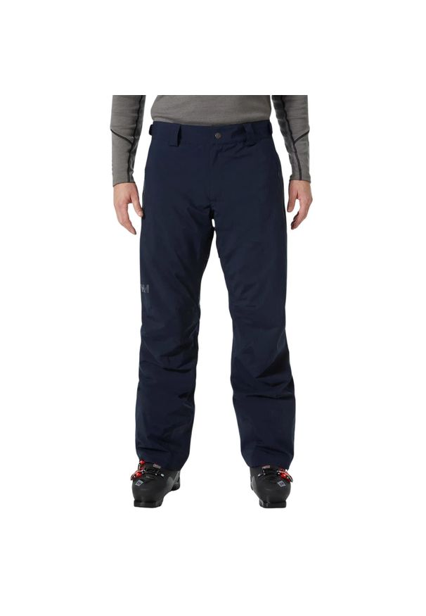 Spodnie narciarskie męskie Helly Hansen Legendary Insulated. Kolor: niebieski. Sezon: zima. Sport: narciarstwo