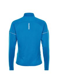 NewLine - Bluza damska Newline core zip neck. Kolor: niebieski, wielokolorowy, szary