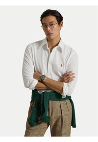Polo Ralph Lauren Koszula 710P03967002 Biały Regular Fit. Typ kołnierza: polo. Kolor: biały. Materiał: bawełna #1
