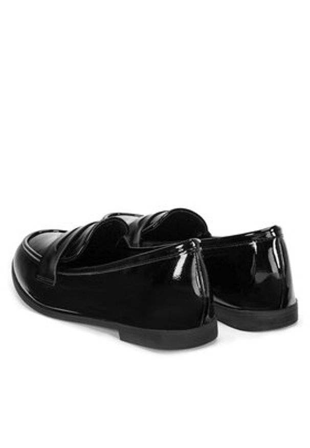 DeeZee Mokasyny WS270205-12 Czarny. Kolor: czarny. Materiał: skóra