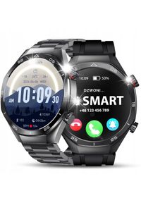 Smartwatch JG Smart Smartwatch Zegarek Męski - Smart Watch Menu Polskie Rozmowy Puls + 2 Paski. Rodzaj zegarka: smartwatch #1