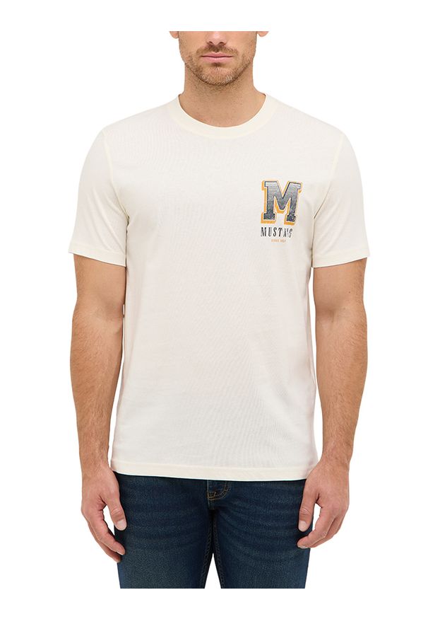 Męski T-Shirt Mustang Style Austin Whisper White 1016868 2013