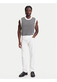 TOMMY HILFIGER - Tommy Hilfiger Sweter F1 Movie MW0MW41385 Czarny Regular Fit. Kolor: czarny. Materiał: bawełna