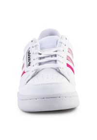 Adidas - Buty adidas Continental 80 Stripes Jr GZ7037 białe. Zapięcie: pasek. Kolor: biały. Materiał: materiał. Szerokość cholewki: normalna