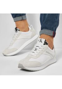 Calvin Klein Jeans Sneakersy Jerrold B4S0717 Biały. Kolor: biały. Materiał: materiał #3